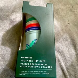 Starbucks reusable hot cups